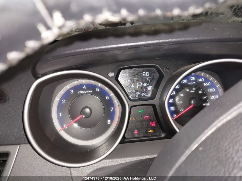 2014 Hyundai Elantra Coupe Gs/Se VIN: KMHDH6AH5EU027854 Lot: 12474976