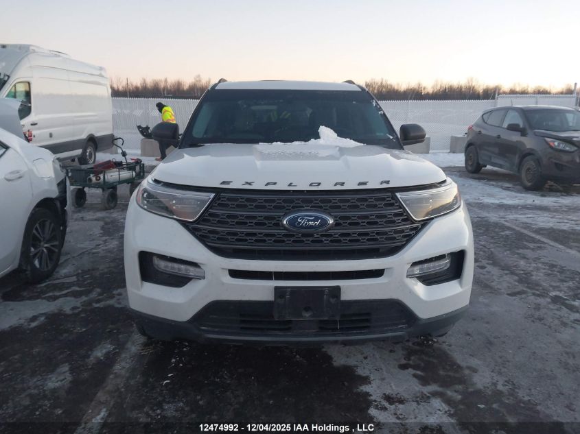 2021 Ford Explorer Xlt VIN: 1FMSK8DH9MGA89321 Lot: 12474992