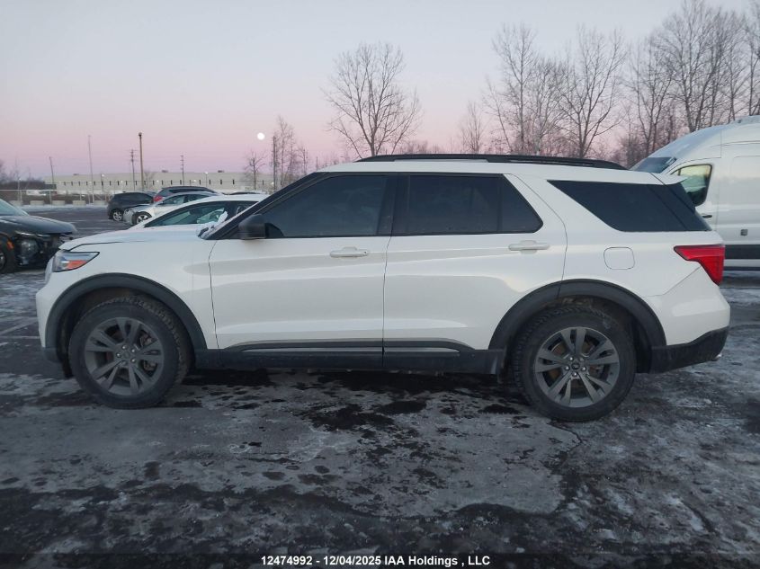 2021 Ford Explorer Xlt VIN: 1FMSK8DH9MGA89321 Lot: 12474992