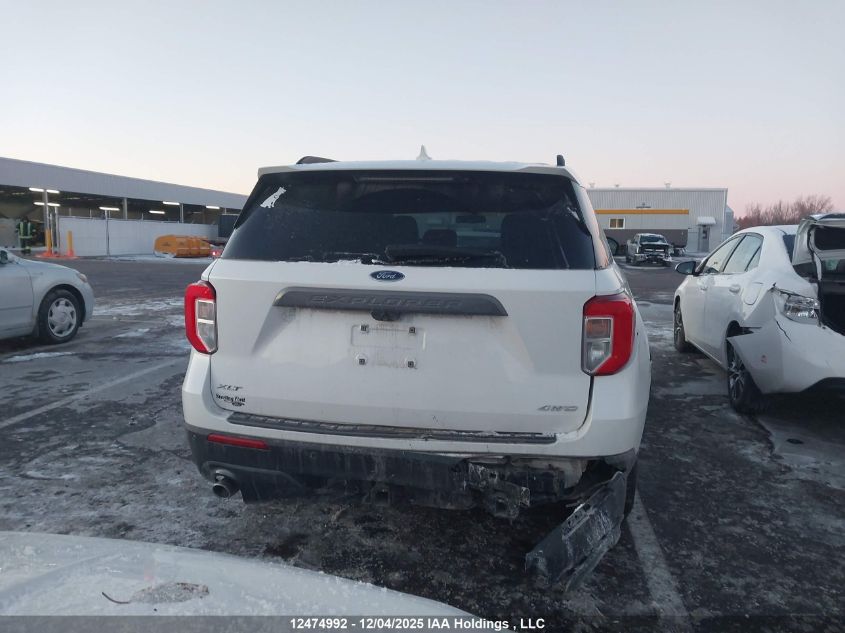 2021 Ford Explorer Xlt VIN: 1FMSK8DH9MGA89321 Lot: 12474992