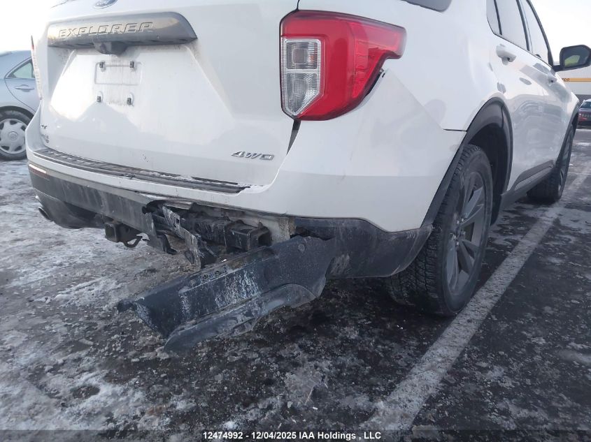 2021 Ford Explorer Xlt VIN: 1FMSK8DH9MGA89321 Lot: 12474992