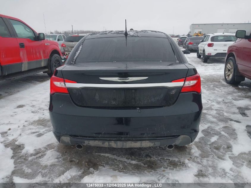 2013 Chrysler 200 S VIN: 1C3CCBHG8DN696850 Lot: 12475033