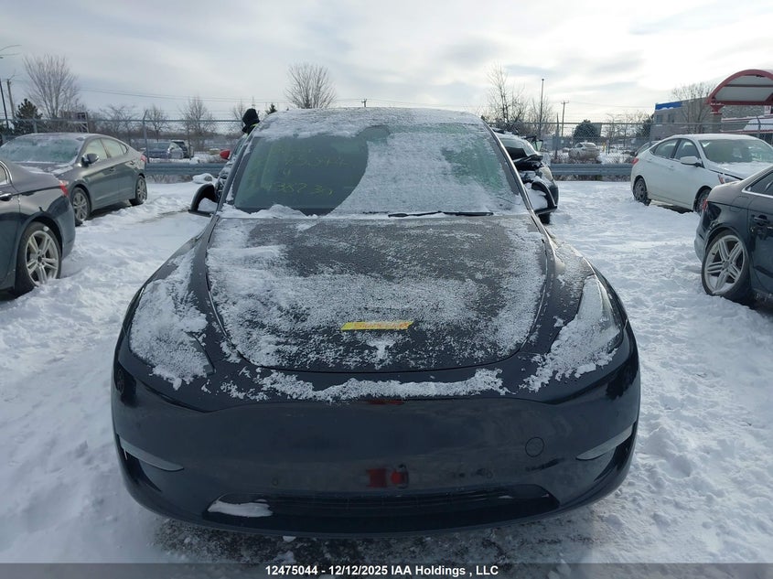 2022 Tesla Model Y Long Range VIN: 7SAYGDEE5NF438230 Lot: 12475044