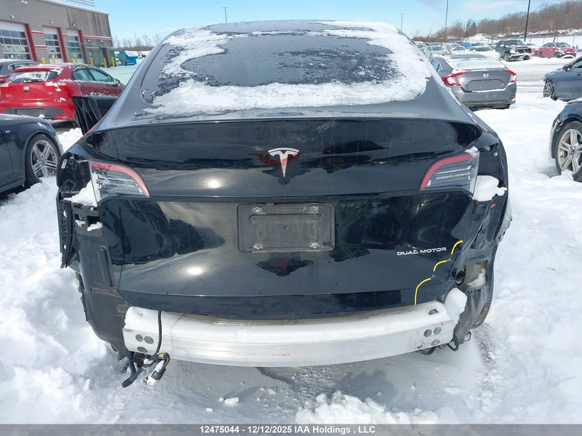 2022 Tesla Model Y Long Range VIN: 7SAYGDEE5NF438230 Lot: 12475044