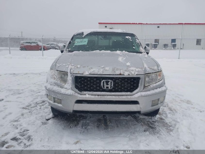 2011 Honda Ridgeline Ex-L/Vp VIN: 5FPYK1F54BB501751 Lot: 12475045