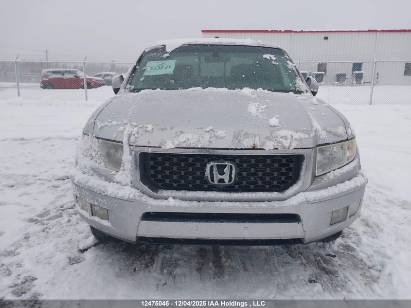 2011 Honda Ridgeline Ex-L/Vp VIN: 5FPYK1F54BB501751 Lot: 12475045