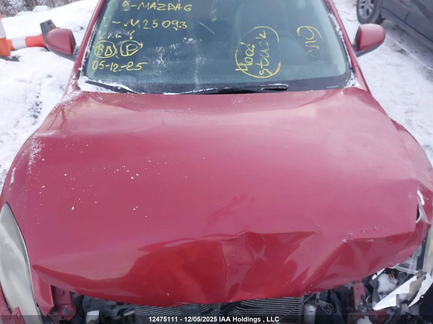 2009 Mazda Mazda6 VIN: 1YVHP82A195M25093 Lot: 12475111