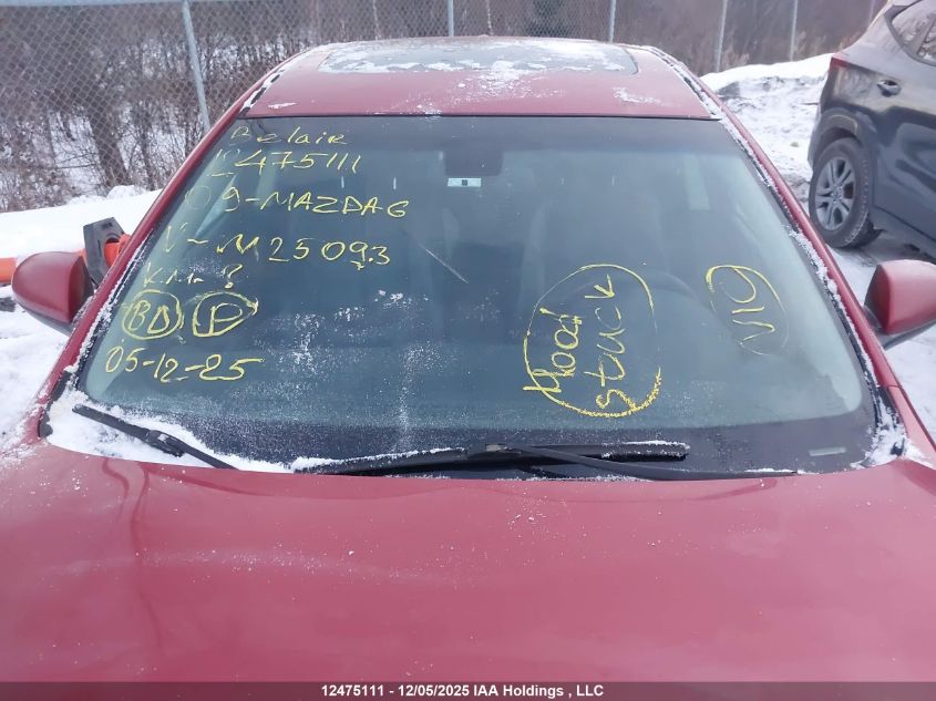 2009 Mazda Mazda6 VIN: 1YVHP82A195M25093 Lot: 12475111