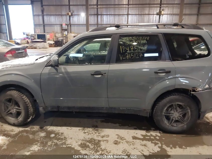 2010 Subaru Forester 2.5X Premium VIN: JF2SH6CC5AH715127 Lot: 12475138