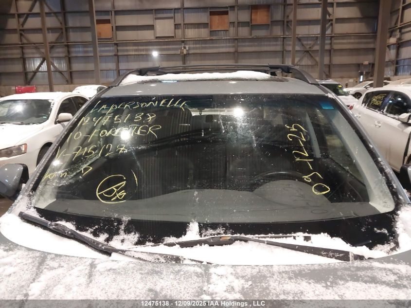 2010 Subaru Forester 2.5X Premium VIN: JF2SH6CC5AH715127 Lot: 12475138