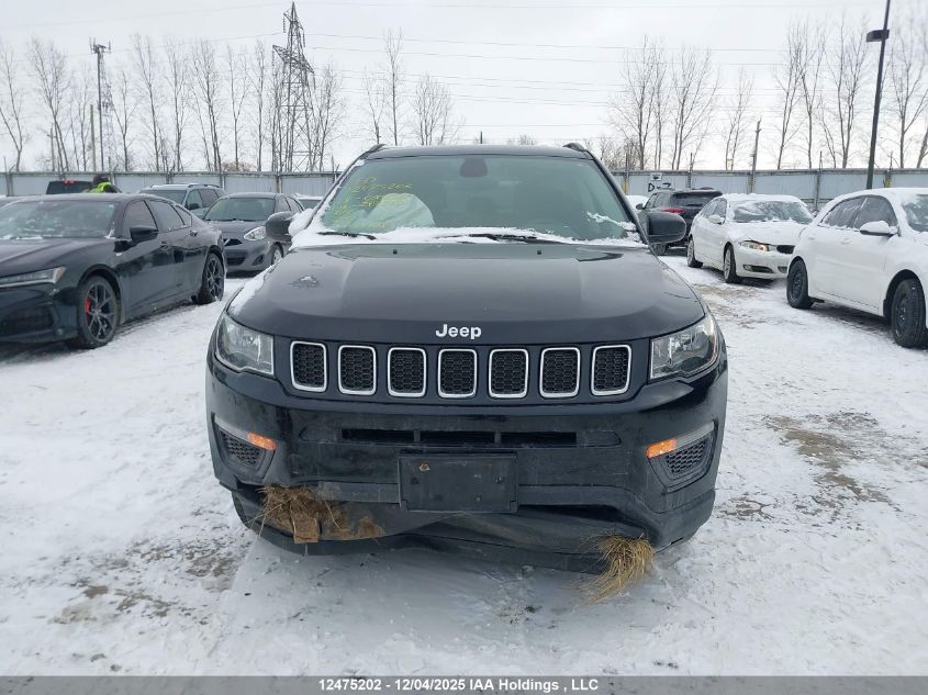 2018 Jeep Compass Sport VIN: 3C4NJCAB1JT249240 Lot: 12475202