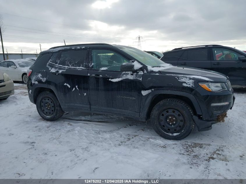 2018 Jeep Compass Sport VIN: 3C4NJCAB1JT249240 Lot: 12475202
