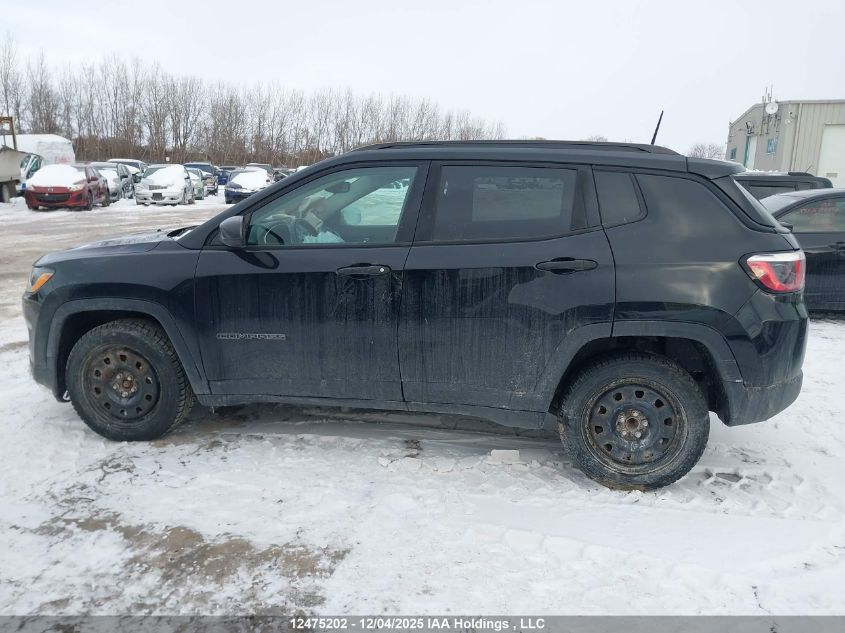 2018 Jeep Compass Sport VIN: 3C4NJCAB1JT249240 Lot: 12475202