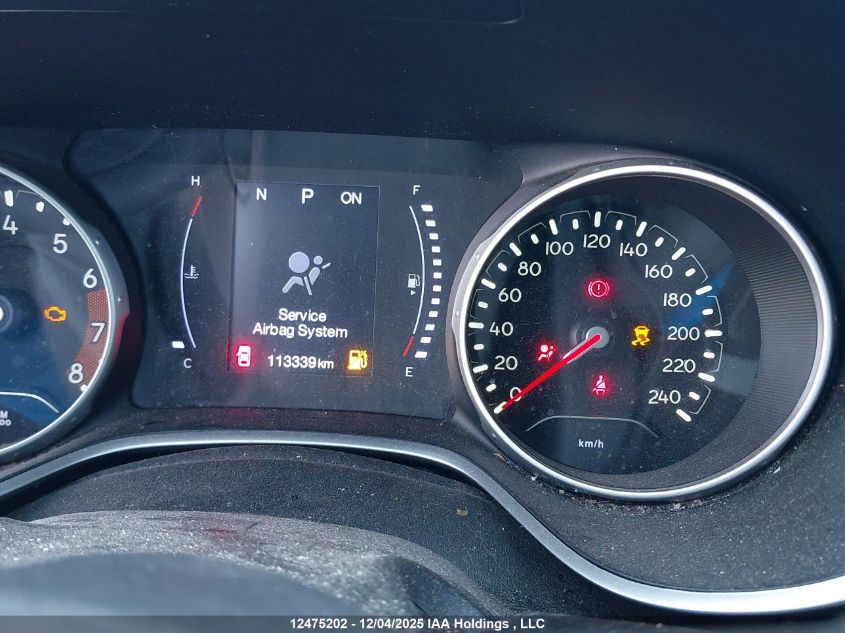 2018 Jeep Compass Sport VIN: 3C4NJCAB1JT249240 Lot: 12475202