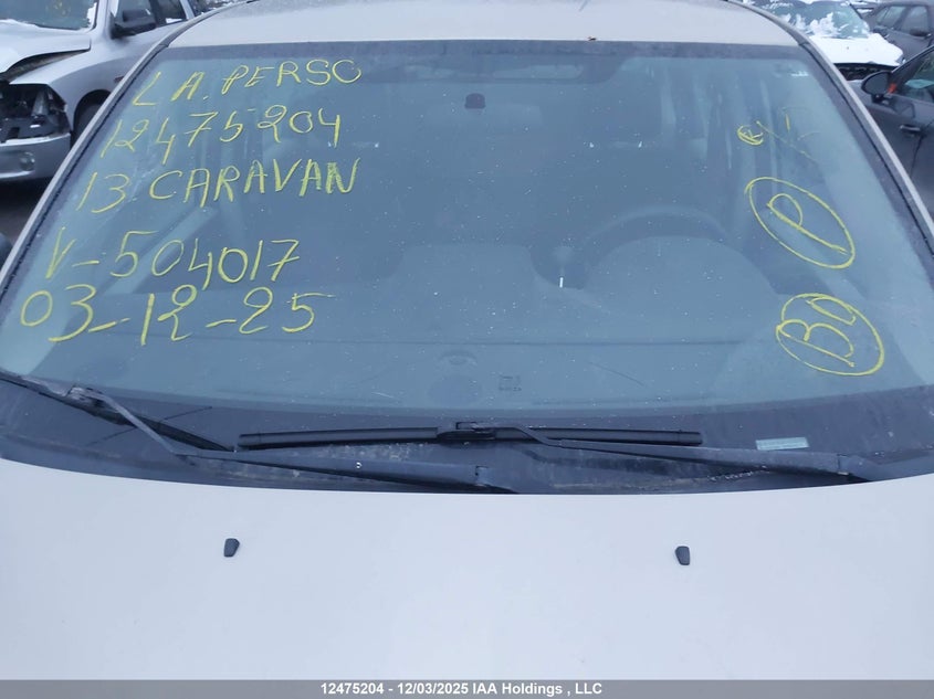 2C4RDGBG1DR504017 2013 DODGE CARAVAN photo no. 17