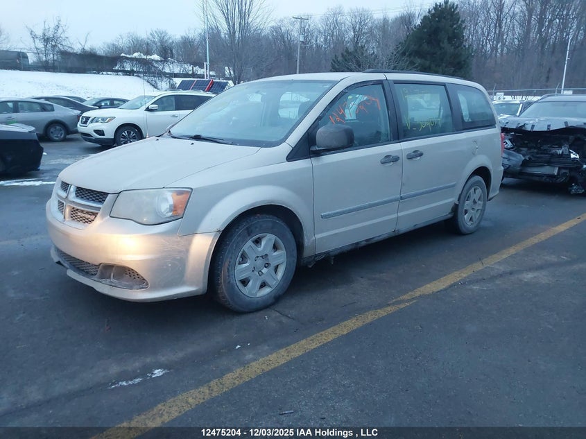 2C4RDGBG1DR504017 2013 DODGE CARAVAN photo no. 2