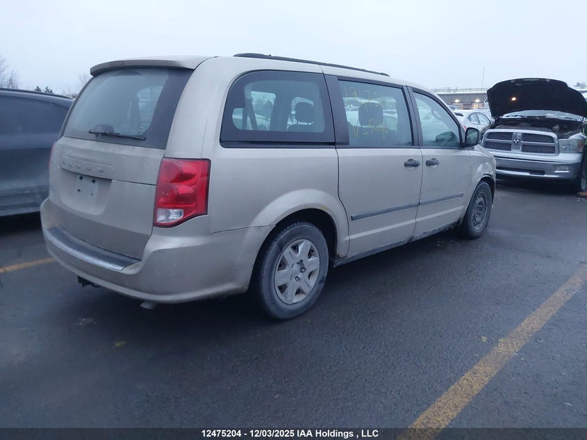 2C4RDGBG1DR504017 2013 DODGE CARAVAN photo no. 4
