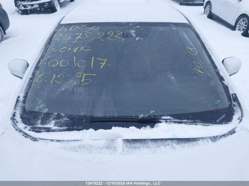 2015 Honda Civic Lx VIN: 2HGFG3B42FH001017 Lot: 12475222
