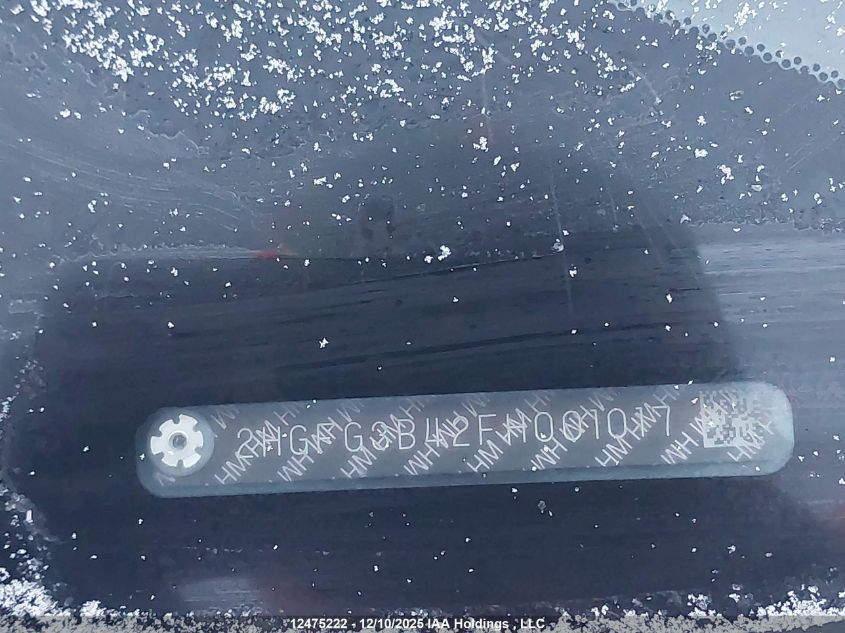 2015 Honda Civic Lx VIN: 2HGFG3B42FH001017 Lot: 12475222