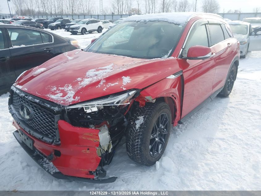 2020 Infiniti Qx50 Pure/Luxe/Essential/Sensory/Autograph VIN: 3PCAJ5M35LF114004 Lot: 12475229