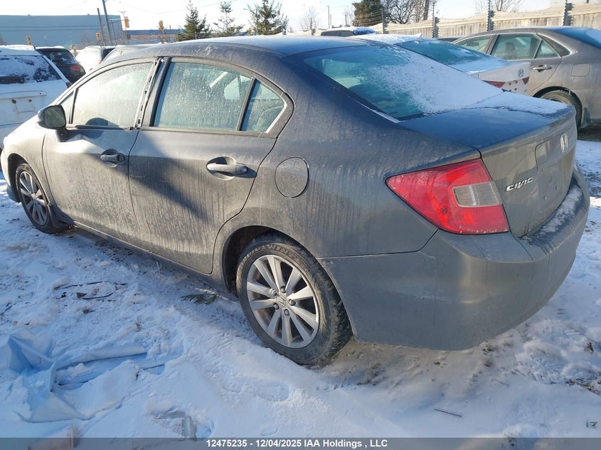 Vin: 2hgfb2f53ch039072, lot: 2861014, honda civic ex 20123