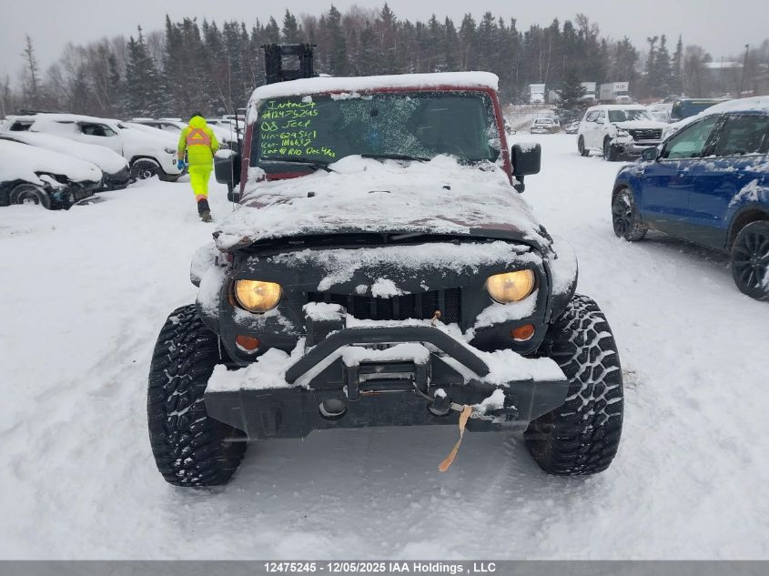 2008 Jeep Wrangler Sahara VIN: 1J8FA54178L629541 Lot: 12475245