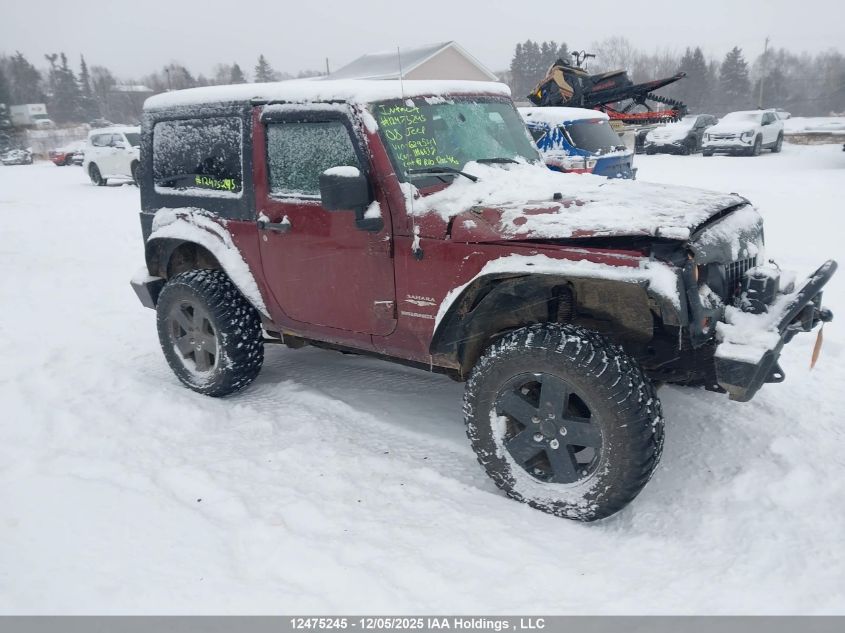 2008 Jeep Wrangler Sahara VIN: 1J8FA54178L629541 Lot: 12475245