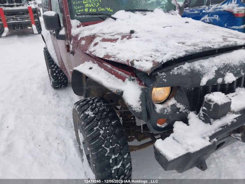 2008 Jeep Wrangler Sahara VIN: 1J8FA54178L629541 Lot: 12475245