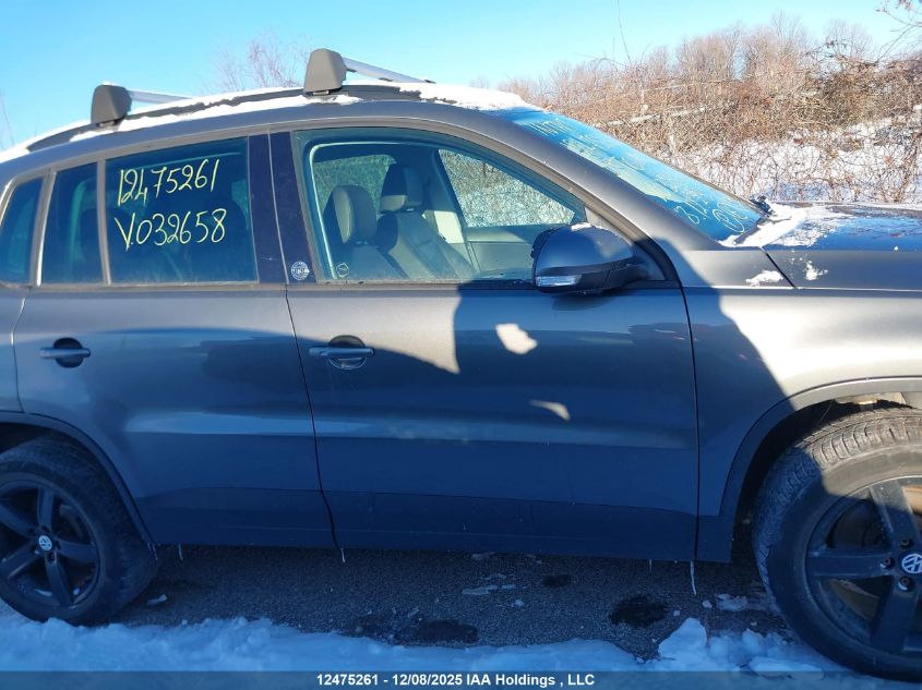 2017 Volkswagen Tiguan VIN: WVGNV7AX5HK032658 Lot: 12475261