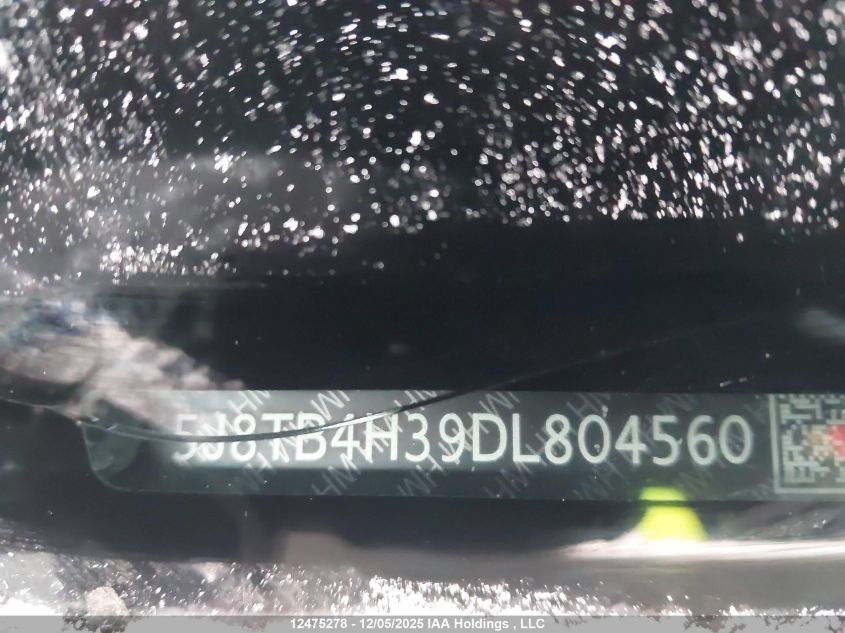 2013 Acura Rdx VIN: 5J8TB4H39DL804560 Lot: 12475278