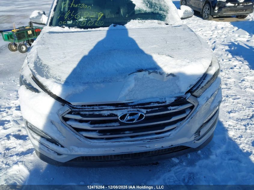 2017 Hyundai Tucson Se VIN: KM8J3CA27HU456879 Lot: 12475284