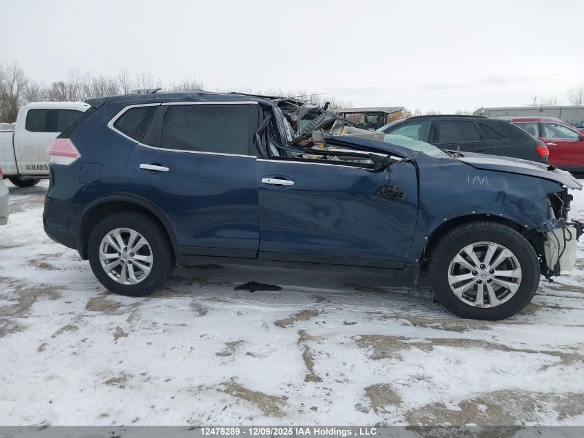 2016 Nissan Rogue S/Sl Premium/Sv VIN: 5N1AT2MV8GC897635 Lot: 12475289