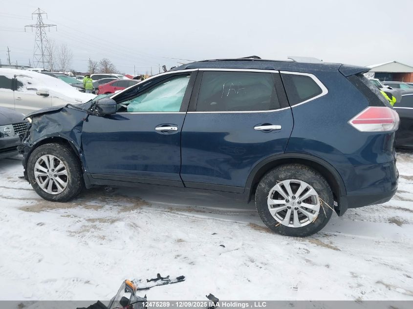 2016 Nissan Rogue S/Sl Premium/Sv VIN: 5N1AT2MV8GC897635 Lot: 12475289