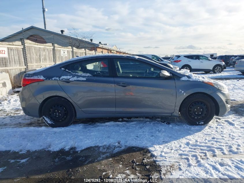 2013 Hyundai Elantra Gls/Limited VIN: 5NPDH4AE5DH281118 Lot: 12475292