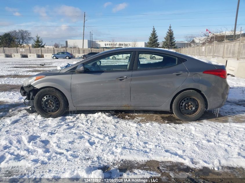2013 Hyundai Elantra Gls/Limited VIN: 5NPDH4AE5DH281118 Lot: 12475292