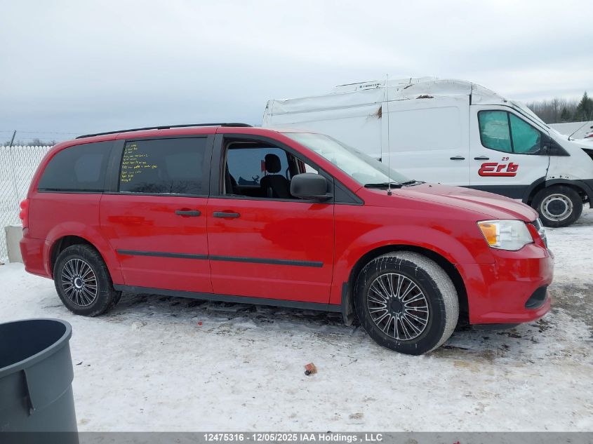 2016 Dodge Grand Caravan Se/Sxt VIN: 2C4RDGBG3GR162137 Lot: 12475316
