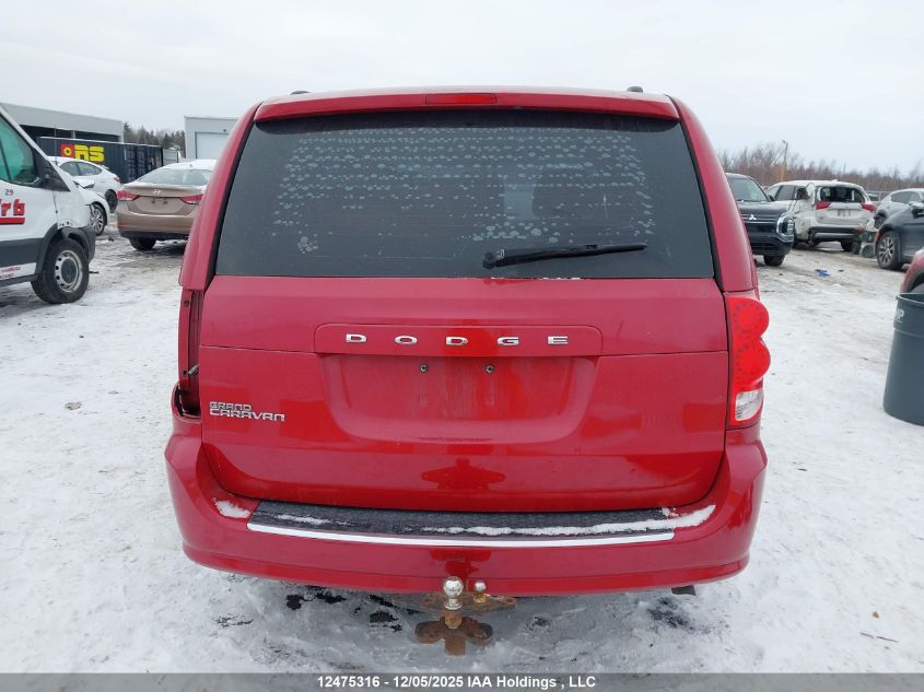 2016 Dodge Grand Caravan Se/Sxt VIN: 2C4RDGBG3GR162137 Lot: 12475316