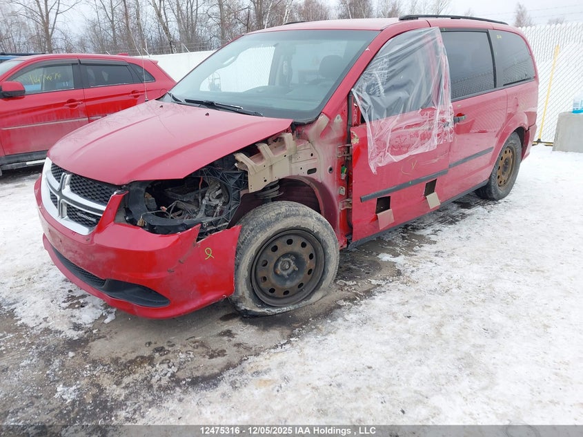 2C4RDGBG3GR162137 2016 DODGE CARAVAN photo no. 2