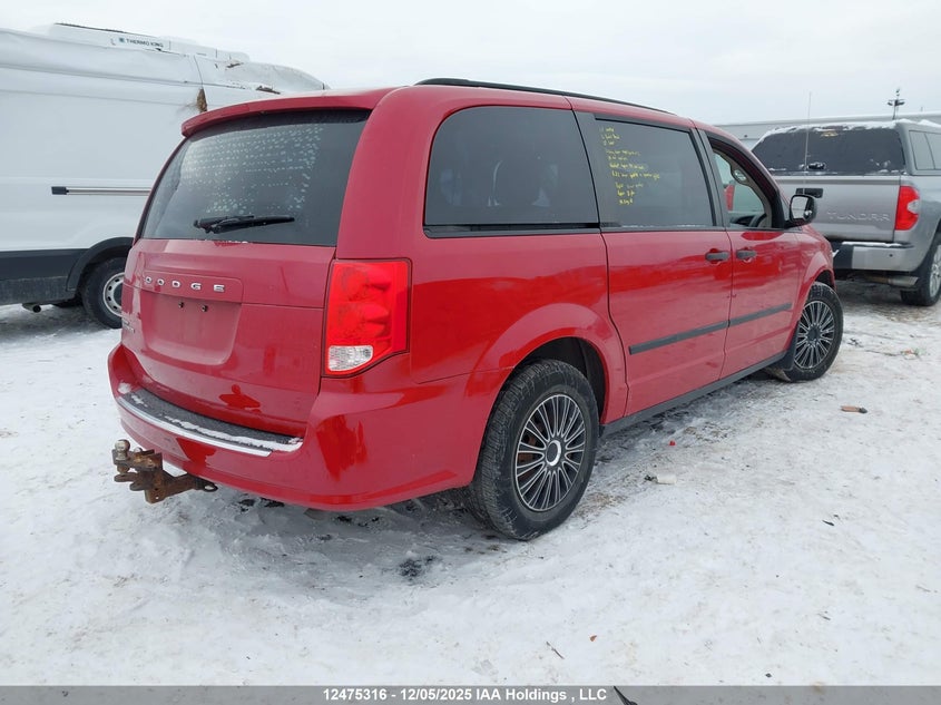 2C4RDGBG3GR162137 2016 DODGE CARAVAN photo no. 4