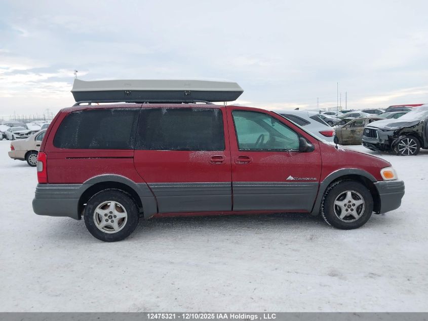 2003 Pontiac Montana Gt/Se VIN: 1GMDX03E13D291783 Lot: 12475321