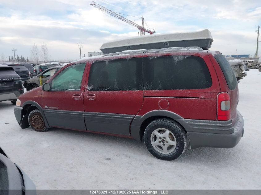 2003 Pontiac Montana Gt/Se VIN: 1GMDX03E13D291783 Lot: 12475321