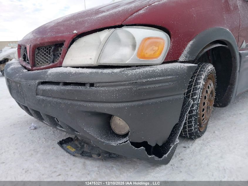 2003 Pontiac Montana Gt/Se VIN: 1GMDX03E13D291783 Lot: 12475321