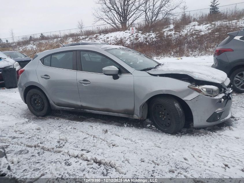 2014 Mazda 3 Touring VIN: JM1BM1L7XE1142501 Lot: 12475350