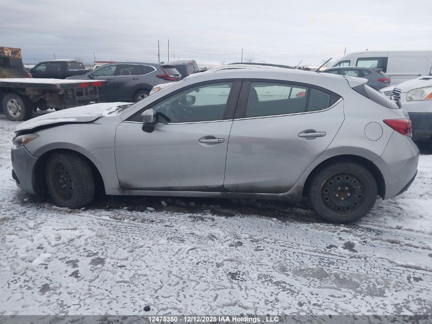 2014 Mazda 3 Touring VIN: JM1BM1L7XE1142501 Lot: 12475350