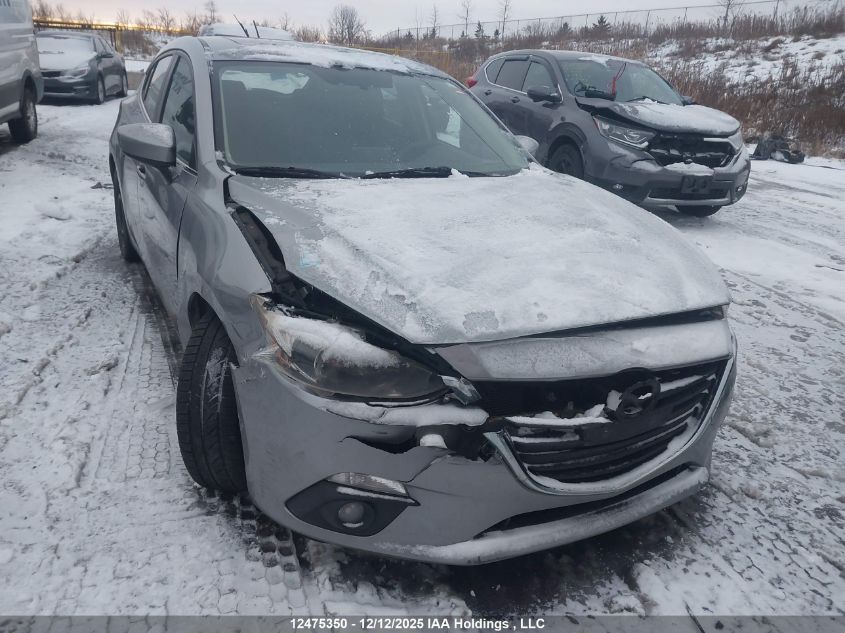 2014 Mazda 3 Touring VIN: JM1BM1L7XE1142501 Lot: 12475350