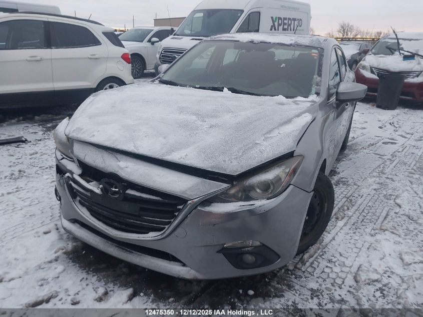 2014 Mazda 3 Touring VIN: JM1BM1L7XE1142501 Lot: 12475350