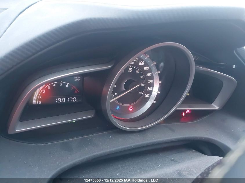 2014 Mazda 3 Touring VIN: JM1BM1L7XE1142501 Lot: 12475350