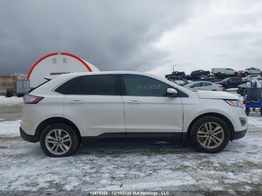 2016 Ford Edge Sel VIN: 2FMPK4J93GBC54593 Lot: 12475358