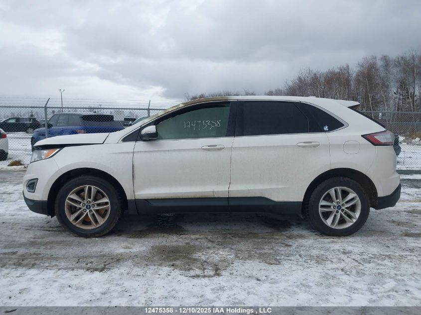 2016 Ford Edge Sel VIN: 2FMPK4J93GBC54593 Lot: 12475358
