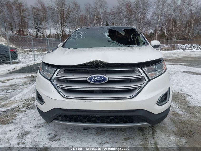 2016 Ford Edge Sel VIN: 2FMPK4J93GBC54593 Lot: 12475358